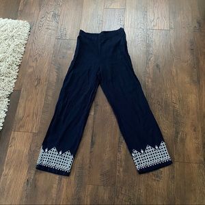 global desi Navy Blue Culottes